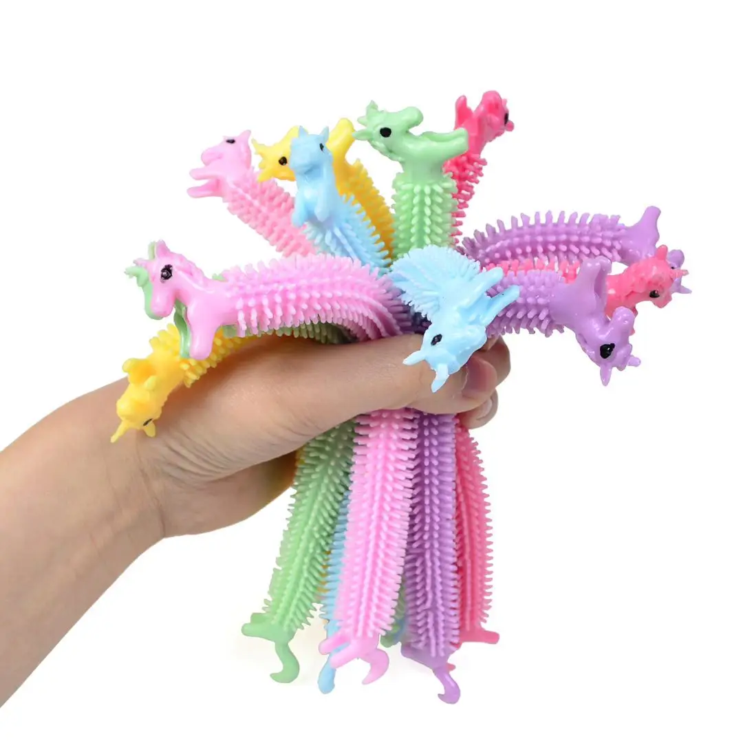 Hotsale  unicorn Multicolor Unicorn Stretchy Strings Sensory Stress Relief Toys for Children and Adults with ADHD ADD OCD
