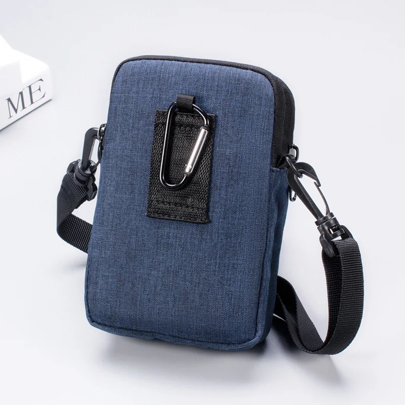 High quality men casual canvas messenger bag