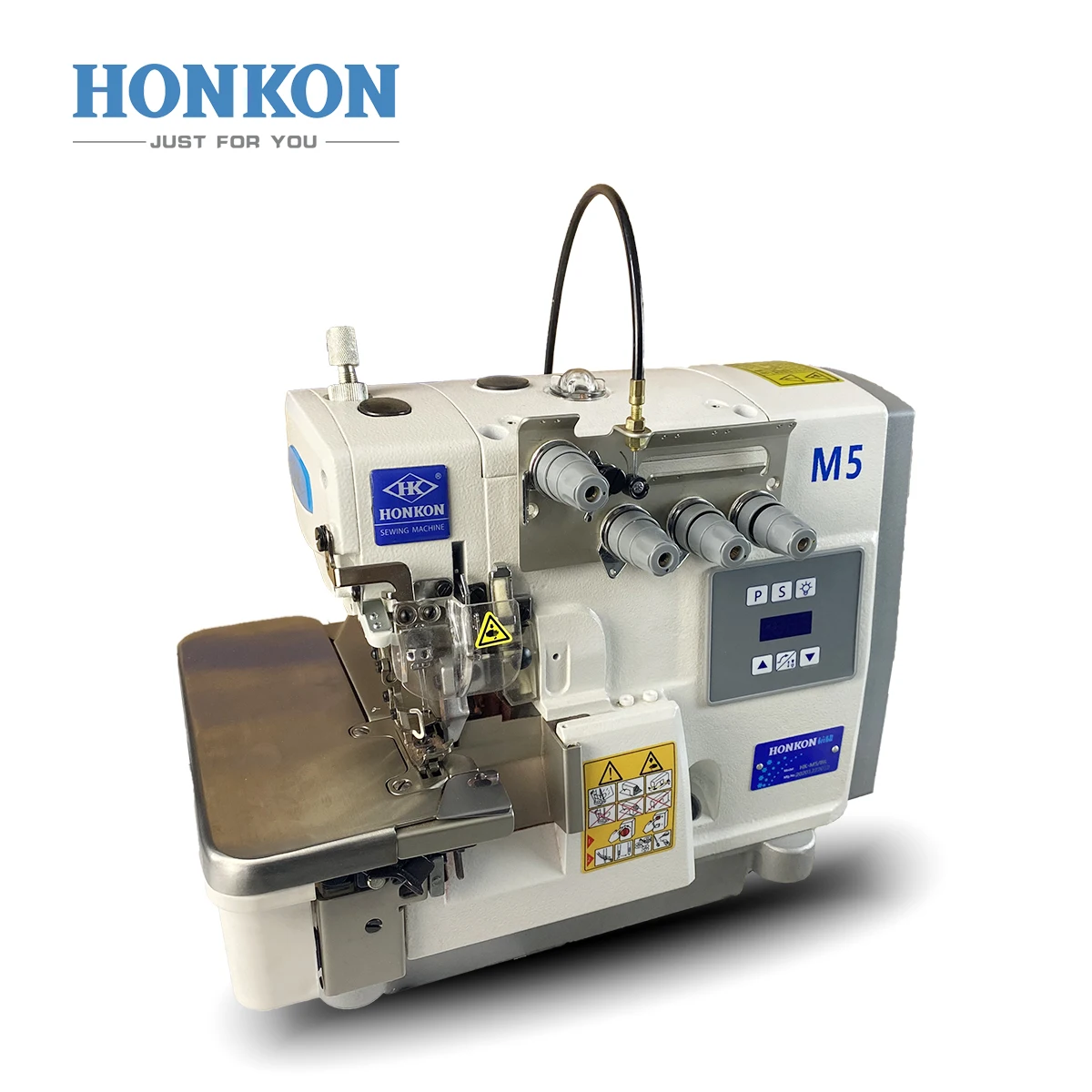 Latest design Direct Drive Back Overlock Sewing Machine HONKON M5BK