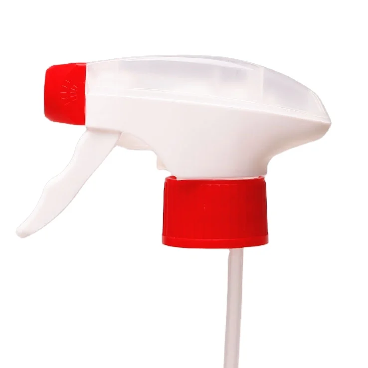 Red Trigger sprayer 24 28/410 24mm 28mm black blue trigger spray gun alcohol bottle mist Rat spray trigger in white sprayers