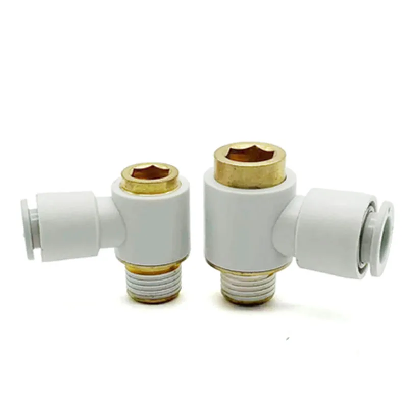 SMC original Genuine authentic Hexagon Socket Head Universal Male Elbow distributor KQ2VS06-M5A KQ2VS06-02AS