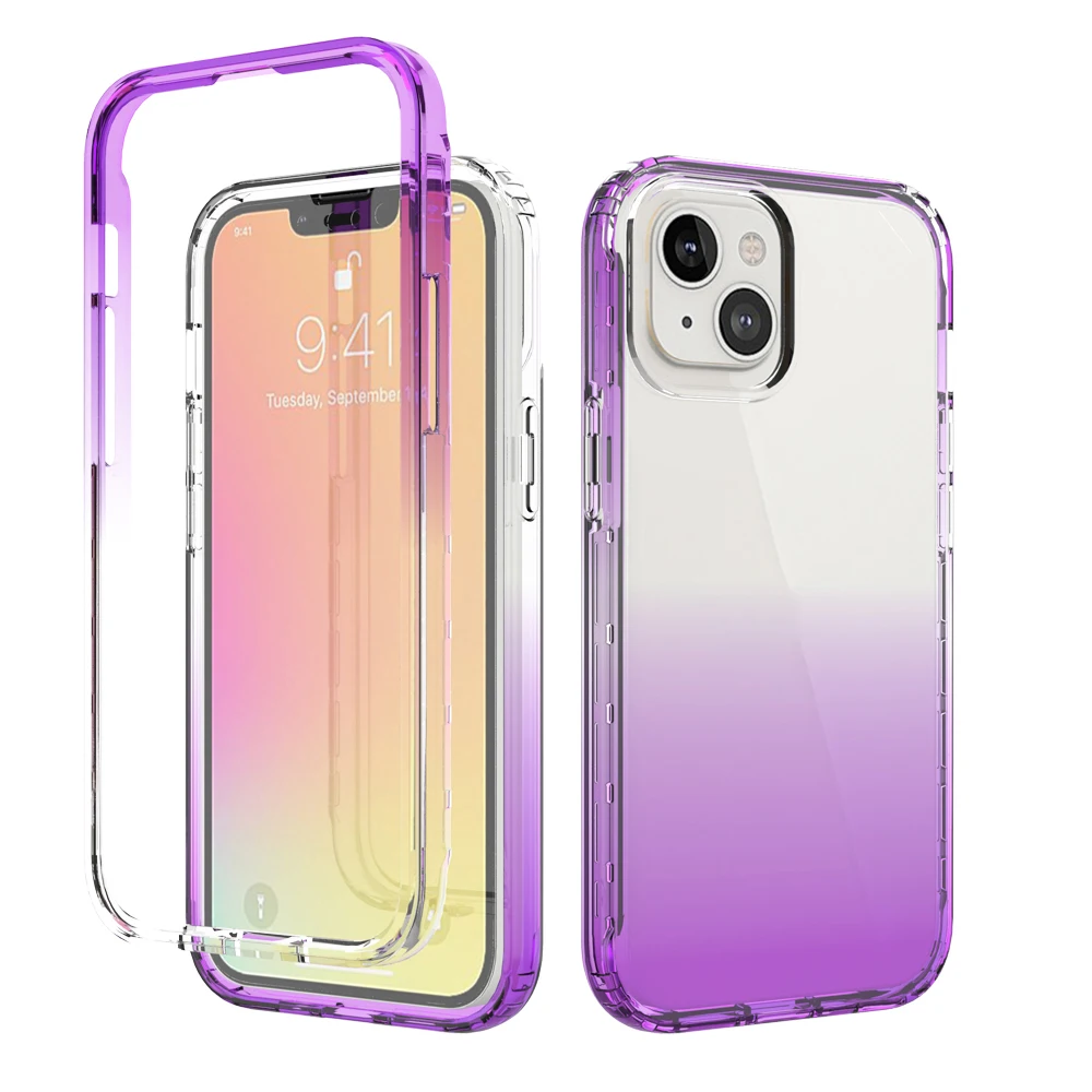 Cell Phone Case TPU PC With Aluminum Sheet Sublimation Blanks For iPhone13 12 12 11 X XS XR Case