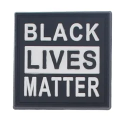 Black Live matter black culture PVC rubber croc shoe charms for Clogs shoe accessories crock