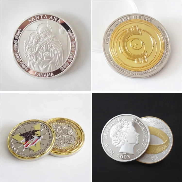 custom free 3D medallions medal coins metal commemorative coins for decor and souvenir medal