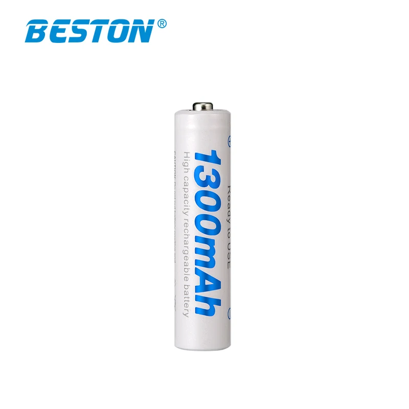 BESTON Ni-mh Rechargeable Battery 1.2V Trip A 1300mAh AAA battery