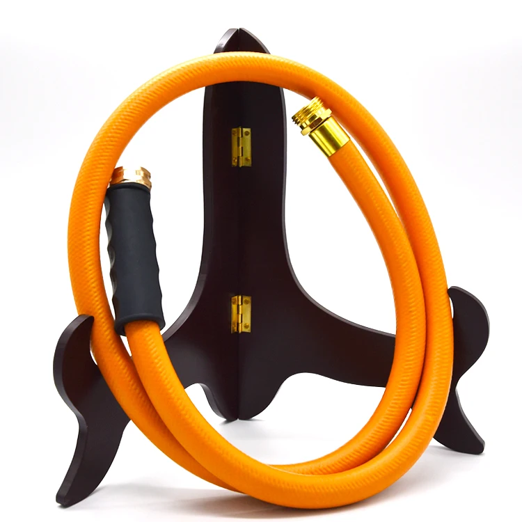 Free Sample Custom 25ft 50ft 75ft 100ft 150ft 200ft  Expandable Pvc Garden Pipes Water Hose with Euro Threaded Fitting