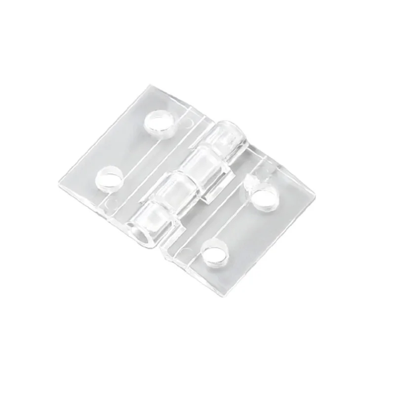 Plastic Acrylic Folding Hinge Transparent Multi-size Nylon Dining Table Set Contemporary Small Hinges for Wooden Box Small Hing