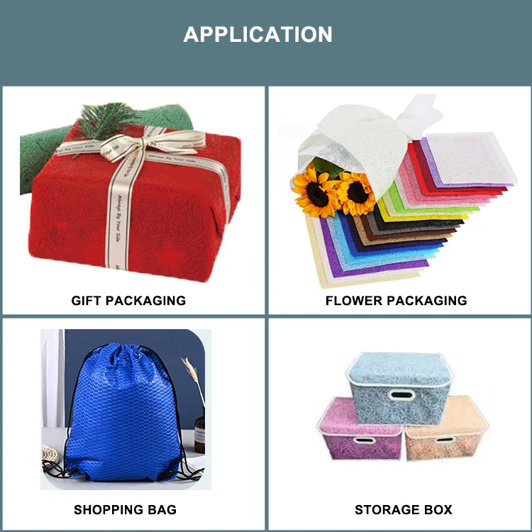 Waterproof Flower Wrapping Paper Bouquets Polypropylene Roll Flower Bouquets for Packaging