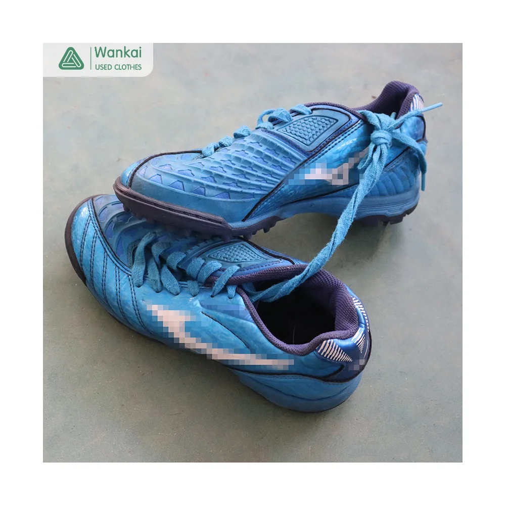 CwanCkai High Quality Low Price Cleats Second Hand Football Shoes Original Children Used Branded Mixed Soccer Boots Bales
