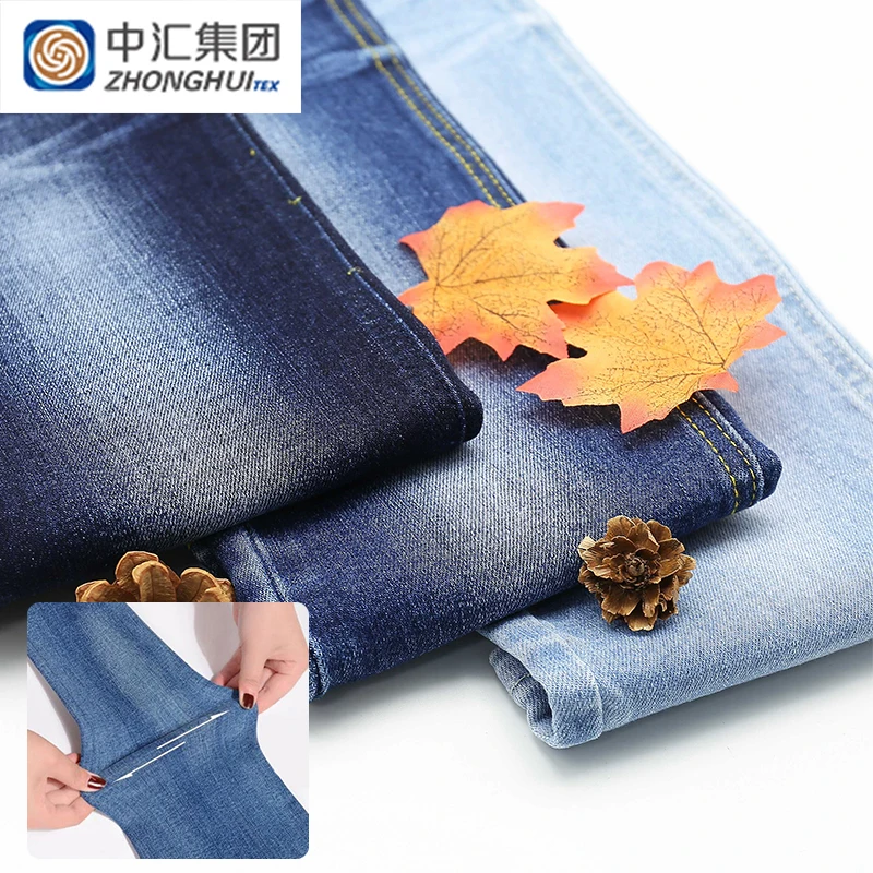 Джинсовая ткань цвета индиго, хлопчатобумажная поли-Индиго, Женская стрейчевая джинсовая ткань для мужчин, курток