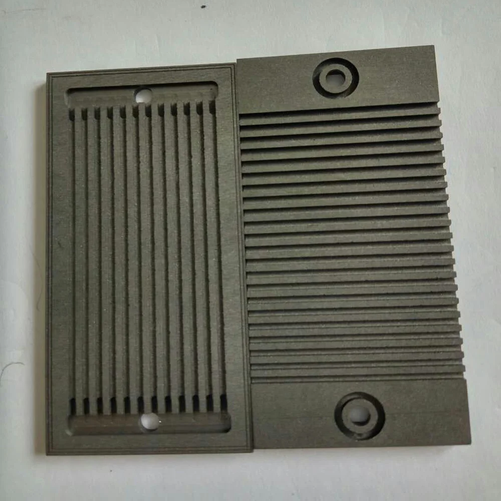 New energy battery materials graphite bipolar plate anode cathode plate for fuel cell using factory custom