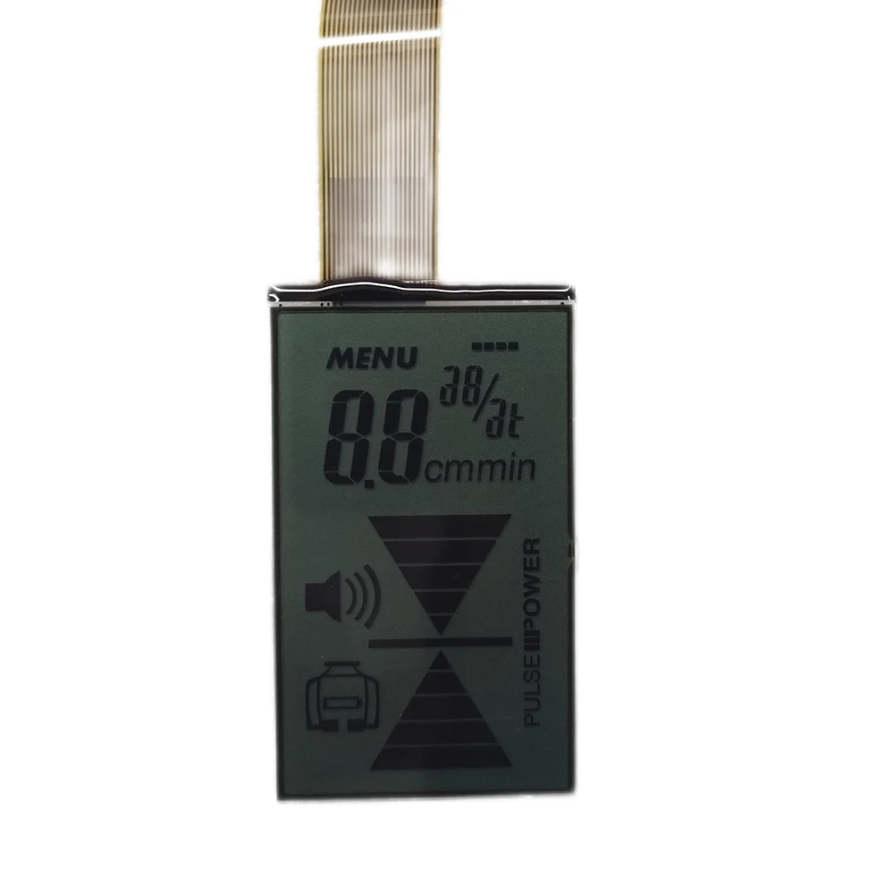 custom PIN connecter Transflective small size screen mini lcd display TN VA HTN STN type  digital 7 Segment LCD display panel