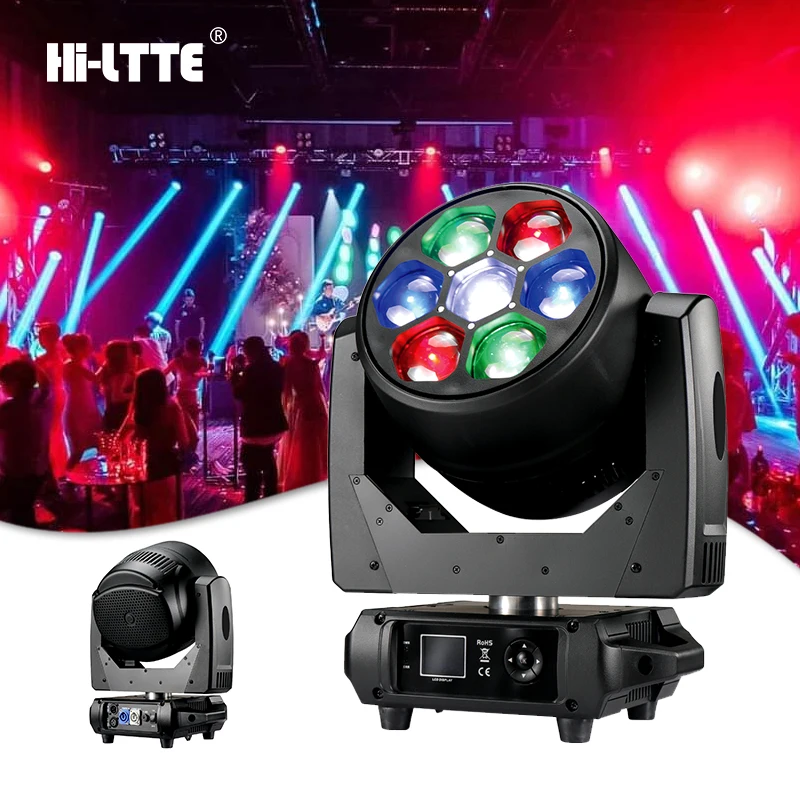 Led RGBW 4in1 moving head light 7x40w bee eye wash light moving head