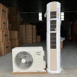 Niteangel цилиндрический шкаф напольная башня кондиционер 24000btu инвертор тепловой насос низкий уровень шума 220 В R32