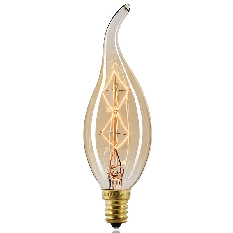 Edison bulb C35 40W vintage decorative light bulb E14 220V