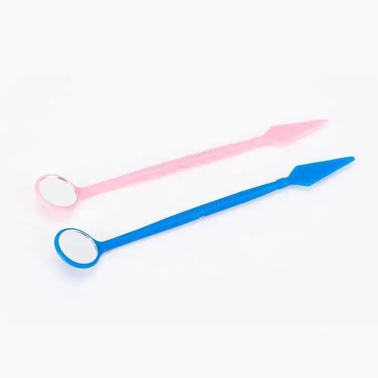 Hot sale disposable teeth cleaning kit mouth speculum plaque remove dental mouth mirror