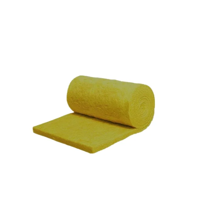 Fire Resistant Thermal Insulation Industry rock Glass wool Rolls Blanket