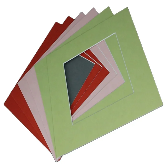 collage picture frame/precut matboard in frame /mount board