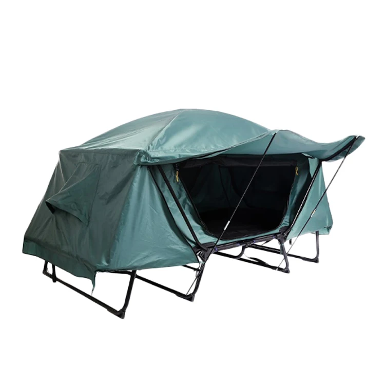 Manufacturer Hot Sell Folded Camping Tent Bed Double Layers Waterproof Tent Cot