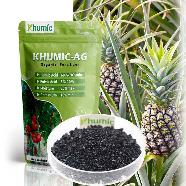 Organic humic acid extracted from high quality leonardite premium soil conditioner Potassium Humate Granule