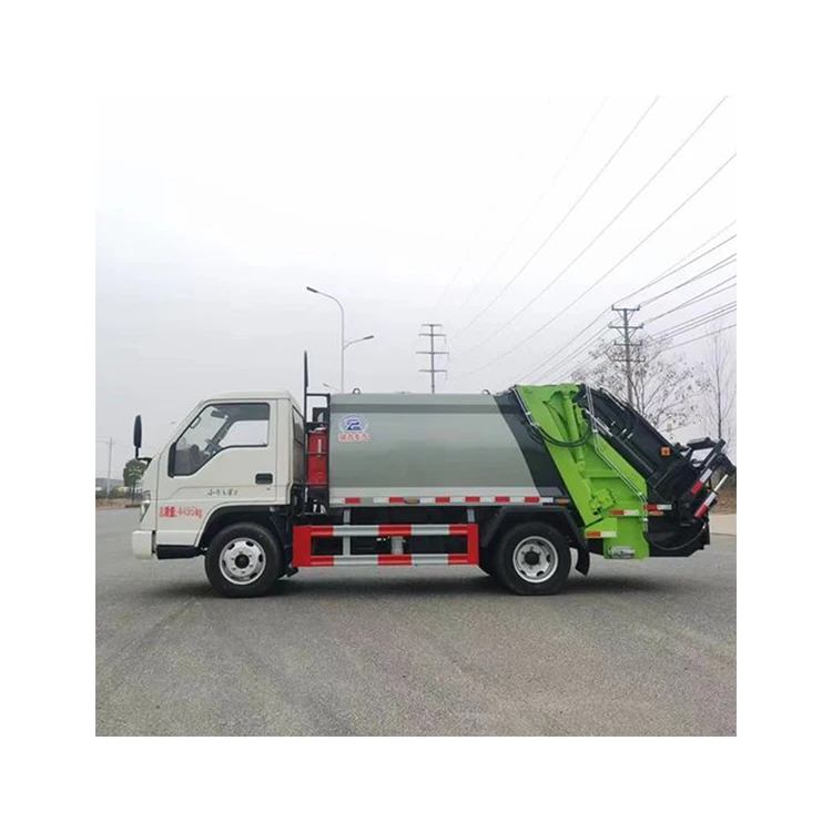 Factory Outlet H2 Compressed Garbage Truck Manufacturers Sell Garbage Trucks