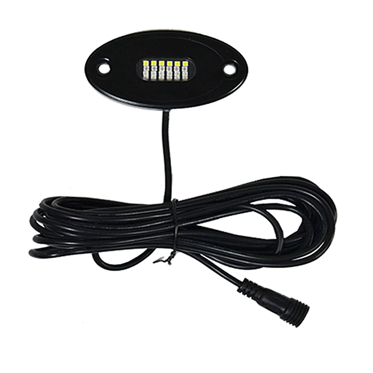 Лучшее качество рок свет Bluetooth 4 стручки музыка мини Led Rgbw рок свет для бездорожья