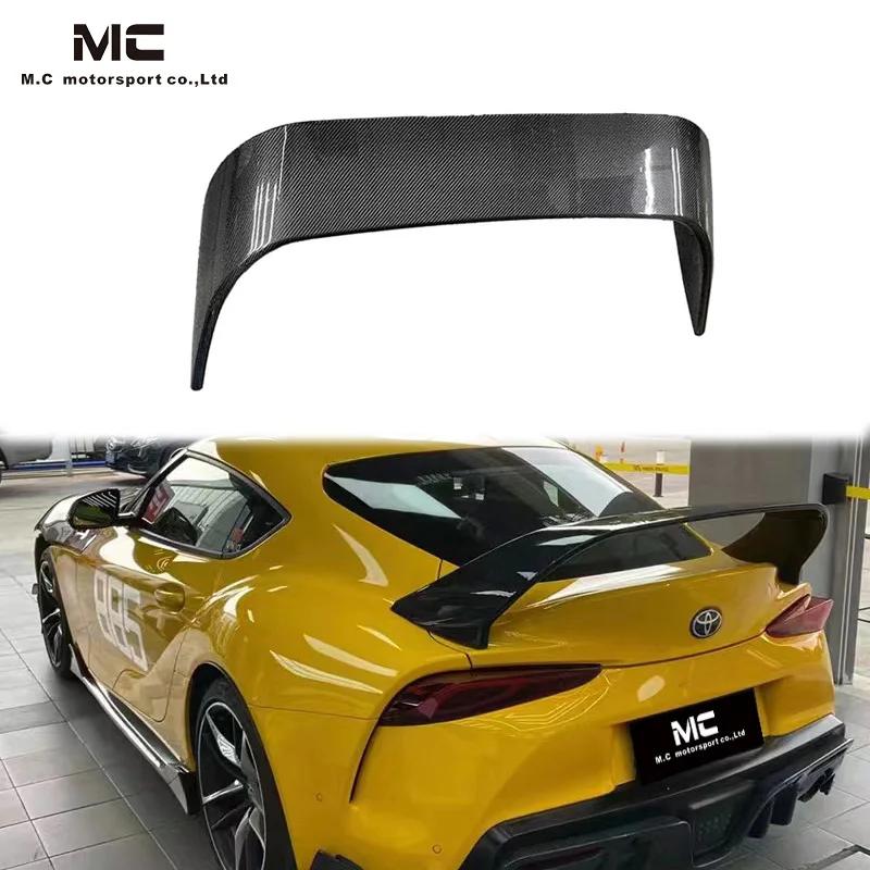 Для Supra G/GR a90 a91 mk mk5 M Стиль Большой спойлер крыло из углеродного волокна задний багажник высокого крыла