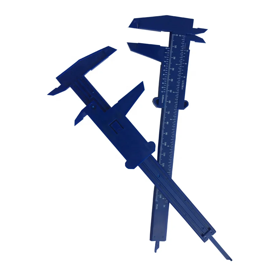 Plastic vernier caliper measuring tool 0-150mm 6inch vanier caliper