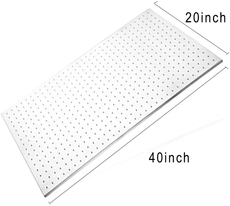 20x40 inch Rectangle Stainless Steel 3 colors changing LED rainfall shower head for Ceiling Mount type,chrome