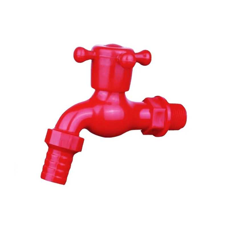 Настенный водопроводный кран для стиральной машины пластиковый bibcock PP ABS с пластиковой