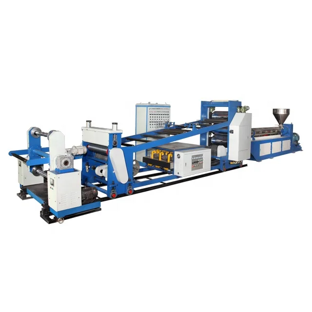 Hot Selling Vertical Type Roller Single Screw Plastic Sheet Extruder Machine Plastic