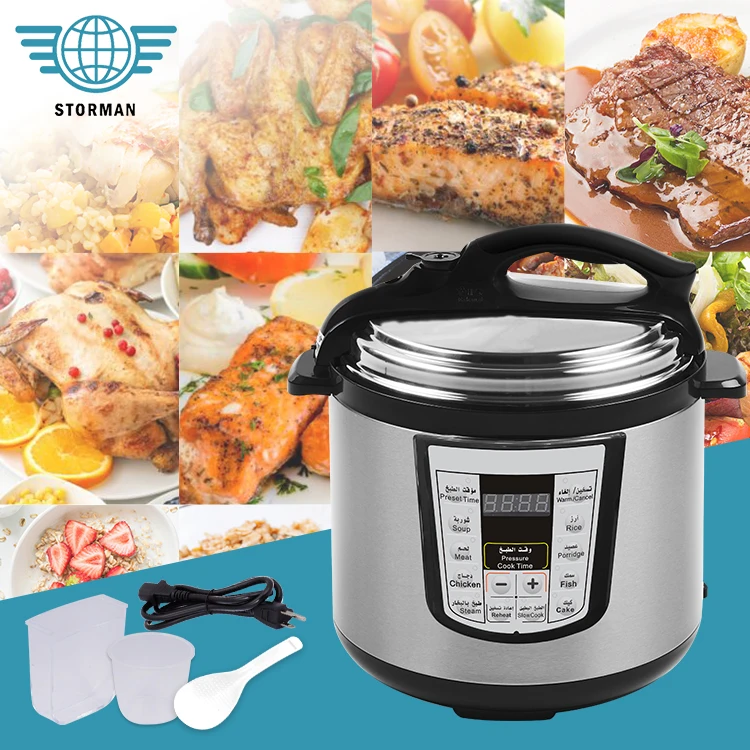Cheap Price Choice 6L 8L 10L 12L Big Size Computer Instant Hot Pot Efficiency Electric Pressure Cooker