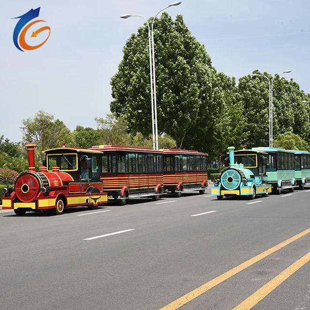 equipment electric trackless tourist train for sale Thomas Train