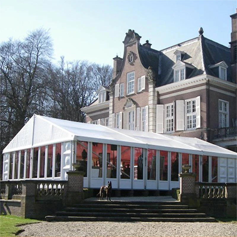 Transparent wedding tents camping outdoor trade show tent outdoor glamping marquee event exhibition PVC waterproof tents