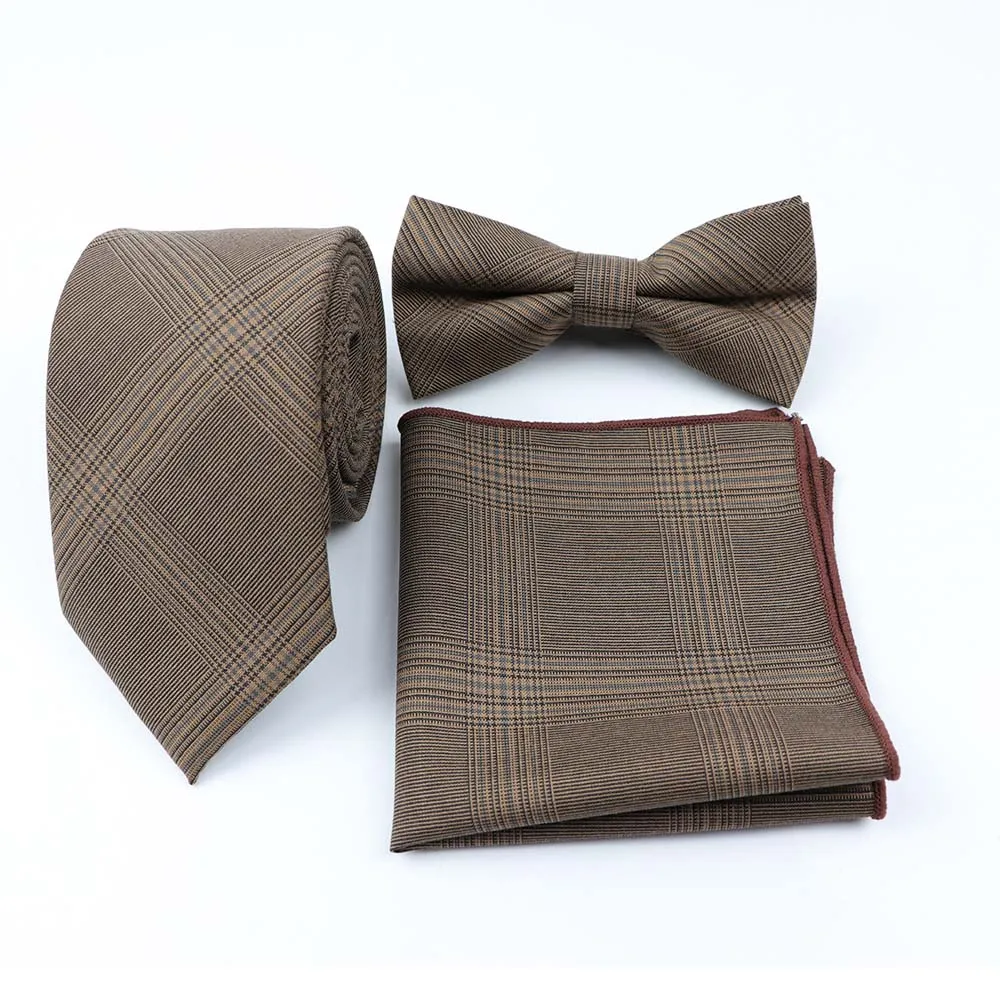 
3 шт. мужской галстук-бабочка нагрудный платок свадебное платье костюмы галстук-бабочка платок комплектов/партия 