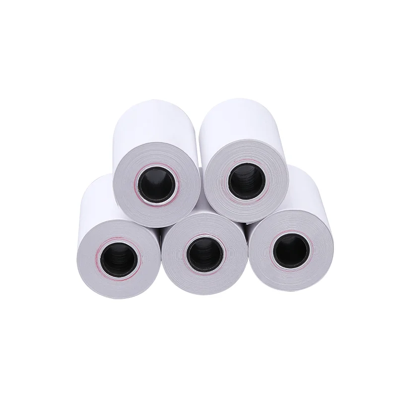 Custom pos thermal paper till rolls thermal kitchen printer paper thermal paper parking ticket