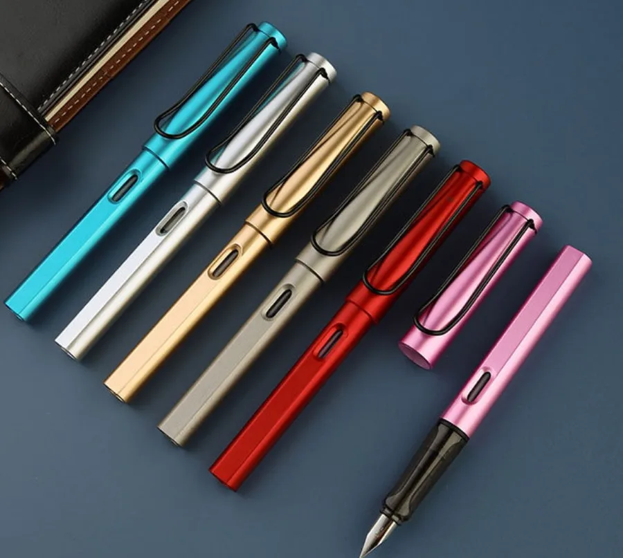 Four nib models and Customizable logo Multicolor Plastic Parker Fountain Pen