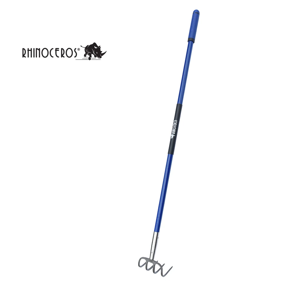 High Quality Long Fiberglass Handle Shovel Spade Fork Rake Cultivators Garden Tools