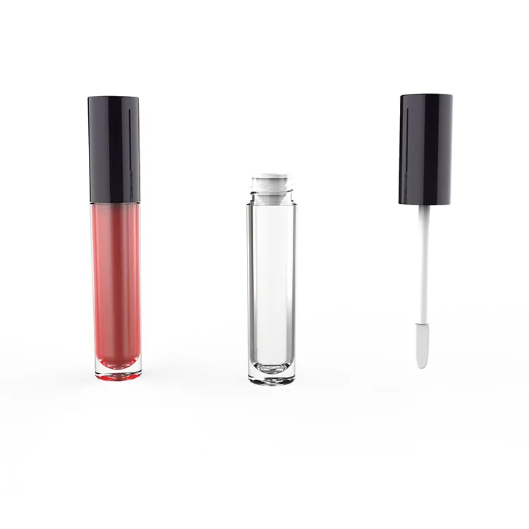 
Tubes 5 Ml Wholsale Tint Bottle Personalized Eco-friendly Lip Gloss Round Custom Lip Gloss Package Slim Lipgloss Tube 