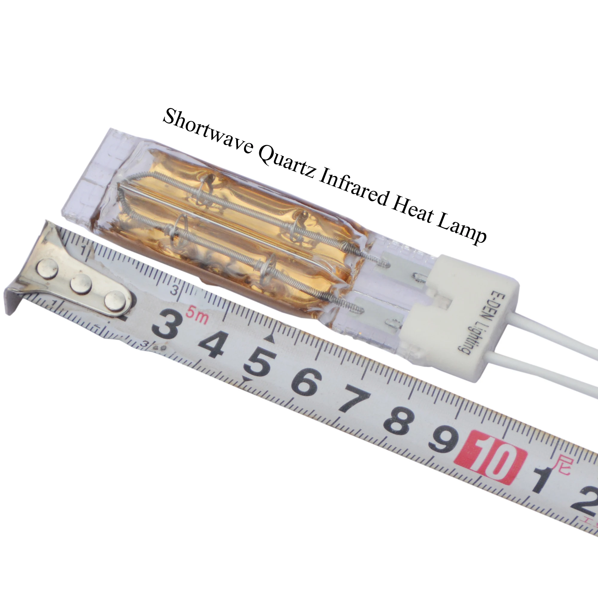 Инфракрасная лампа с двойной трубкой 12 В 10 Вт