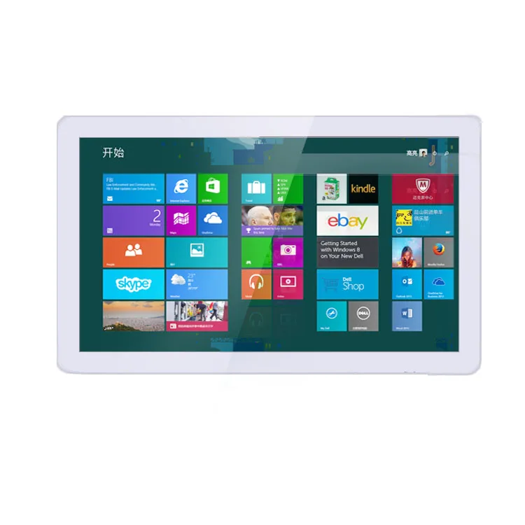 21.5 inch all in one touch PC for windows and linux
