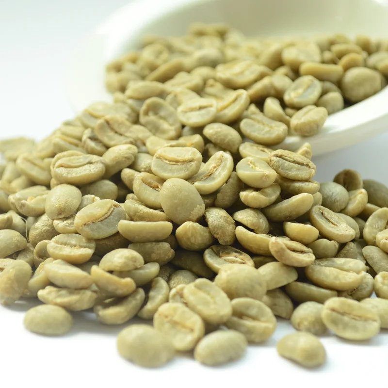 Сыпучие высококачественные зеленые кофейные зерна по хорошей цене
