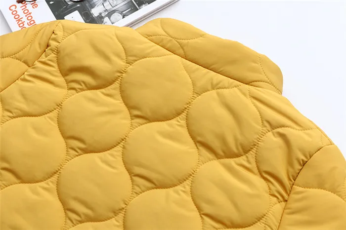 
Large Size Women Cotton Padded Parkas 2021 Fashion Winter Stand up Collar Single breasted Jackets Thick Warm Coat 