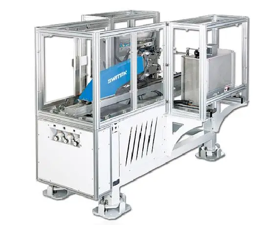 SW8 series Perfect consumer / barrier/Special in mould labels injection molding labeling machine. Iml robot