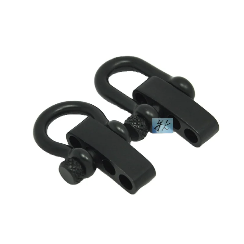 Galvanized Screw Pin Bow Shackle Buckle for dog/cat pet collar Luggage accessories