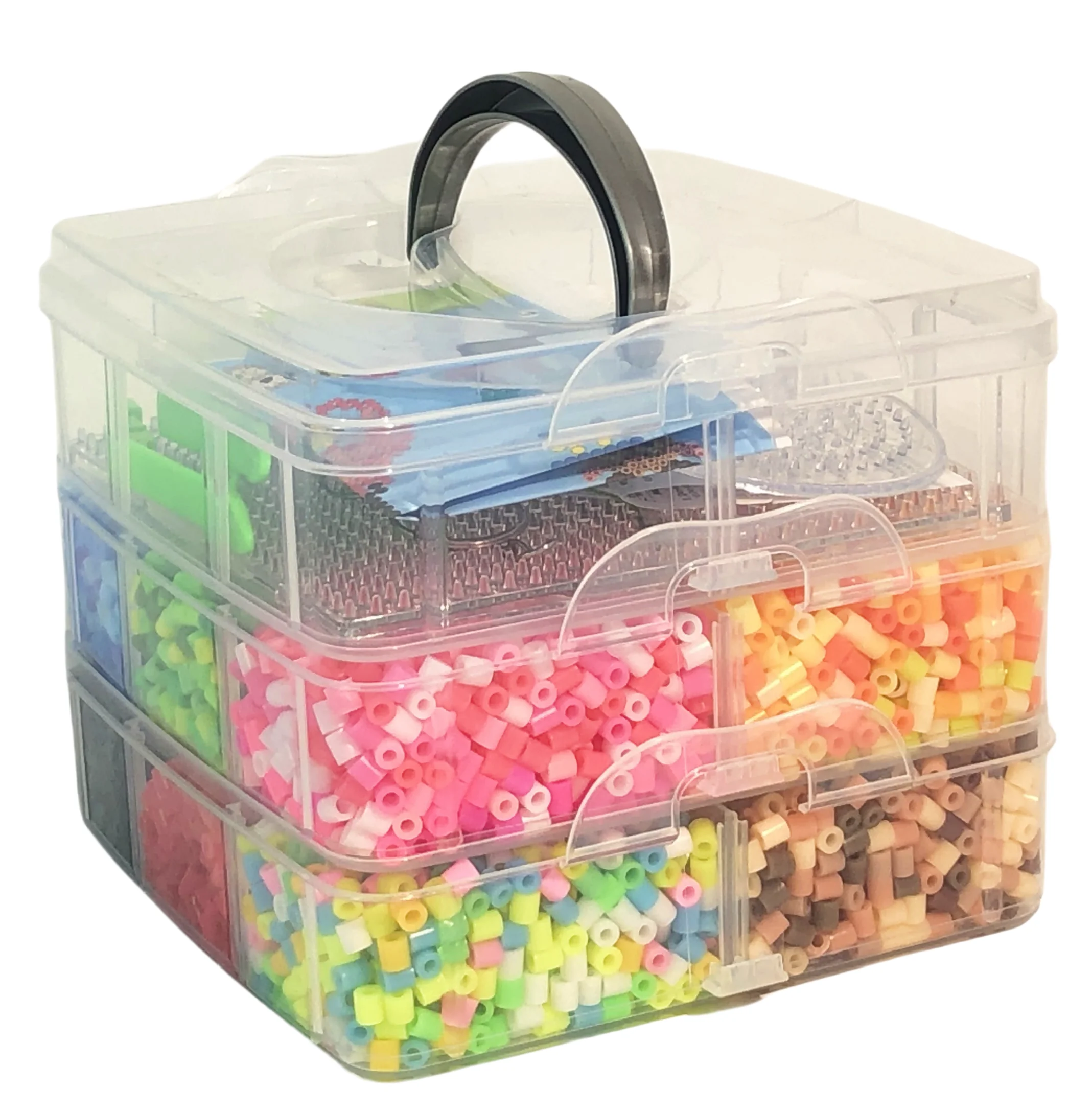 New Educational Toys Fuse Beads Animals Theme Kit Diy Craft Plastic Mini Perler for Kids Gifts