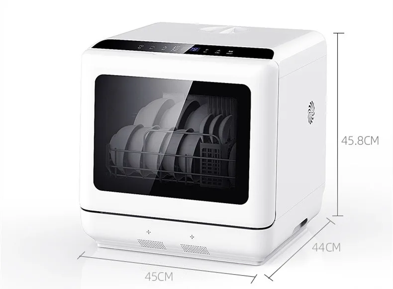 Cleaning 5 Sets Capacity New Hot Selling Electric Dishwasher Compact Counter Top Dishwasher for Home