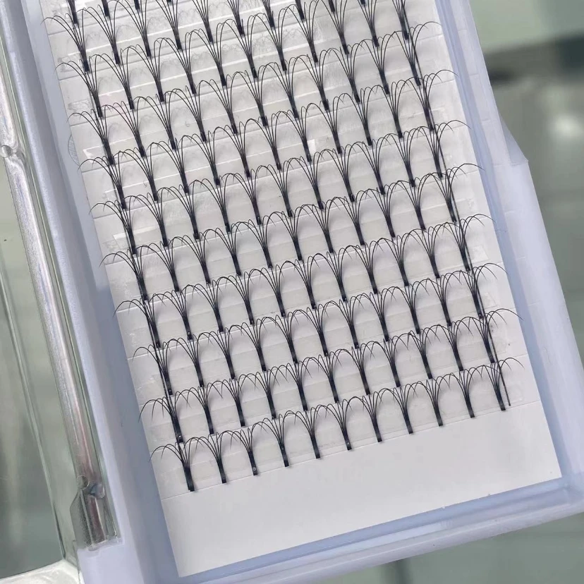 Good Quality Mink Private Label Volume Lashes Pre Made Fans With Rich Original Stock