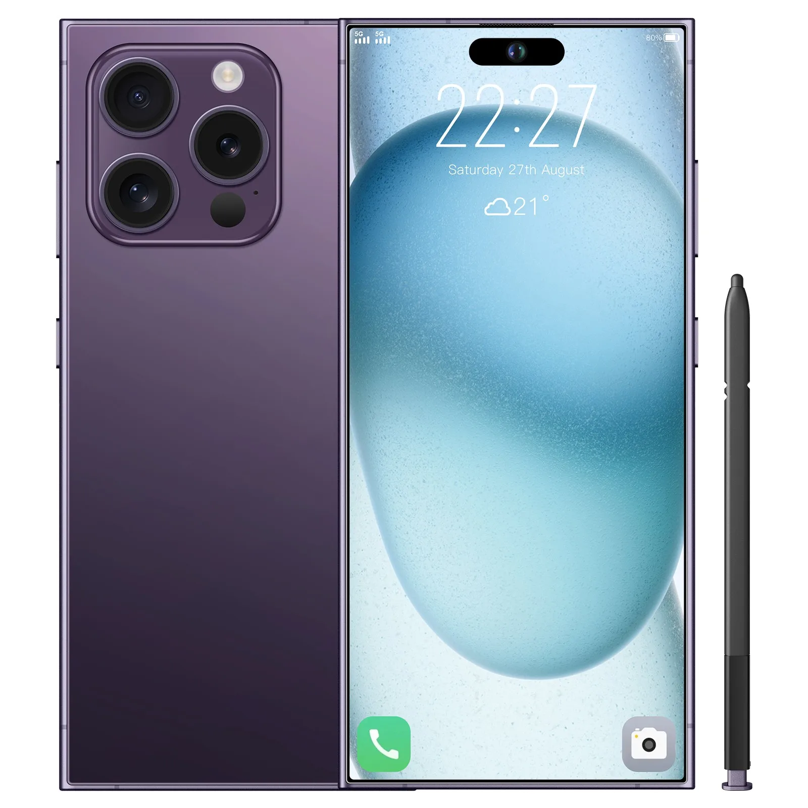 2024 горячий смартфон i15 Ultra 5G 16 + 1 ТБ