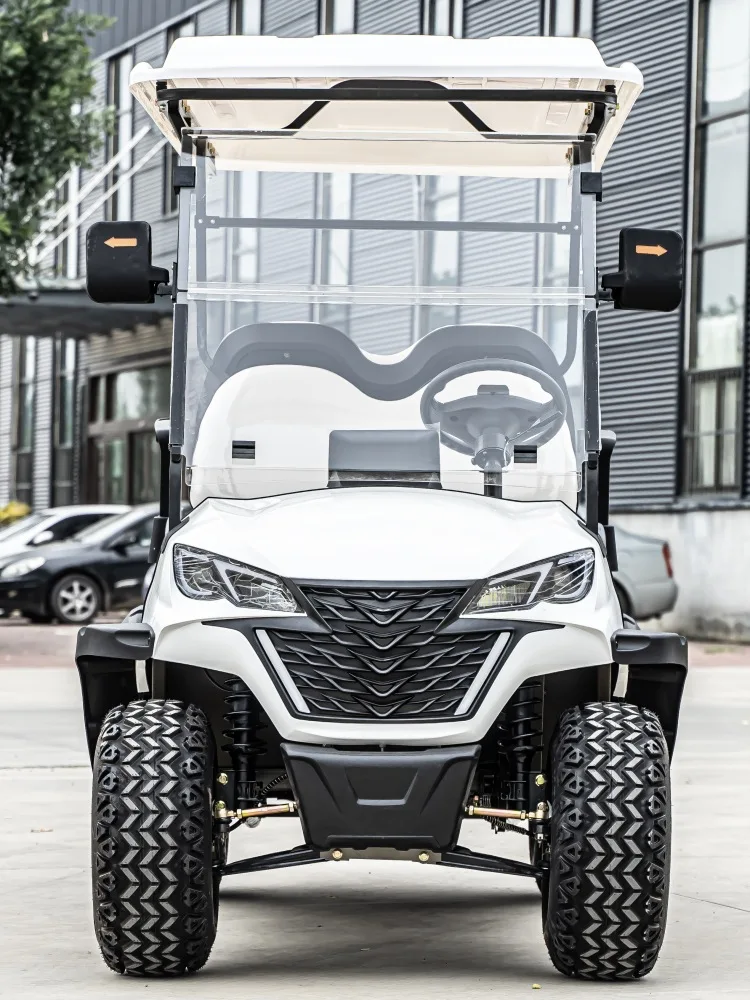 4 seater with radio screen legal off-Road gasoline Vehicle golf Cart